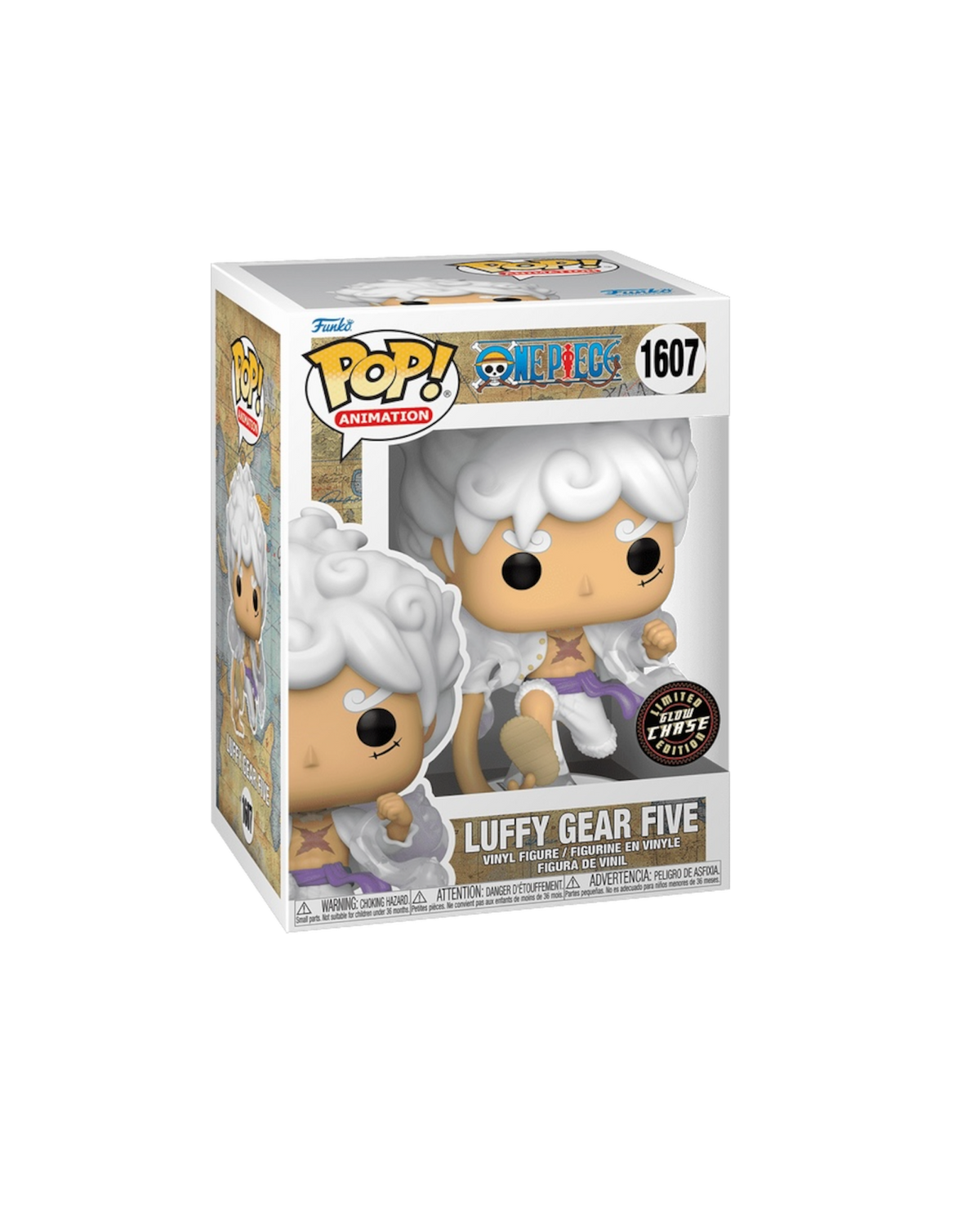 Funko Pop! 1607 Luffy Gear Five | Chase | Glows in the dark