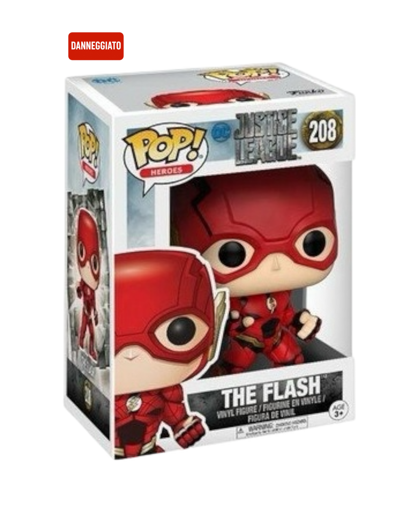 Funko Pop! 208 The Flash (Box Damaged)