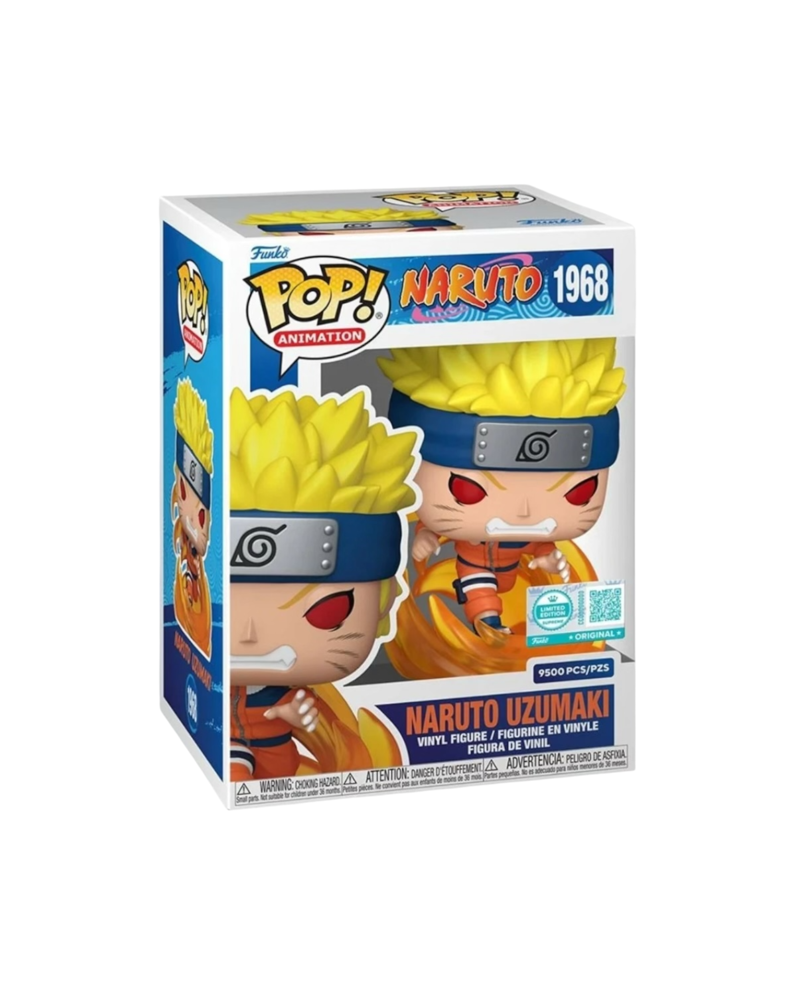 Funko Pop! 1968 Naruto Uzumaki | Supreme Edition - 9500 pzs