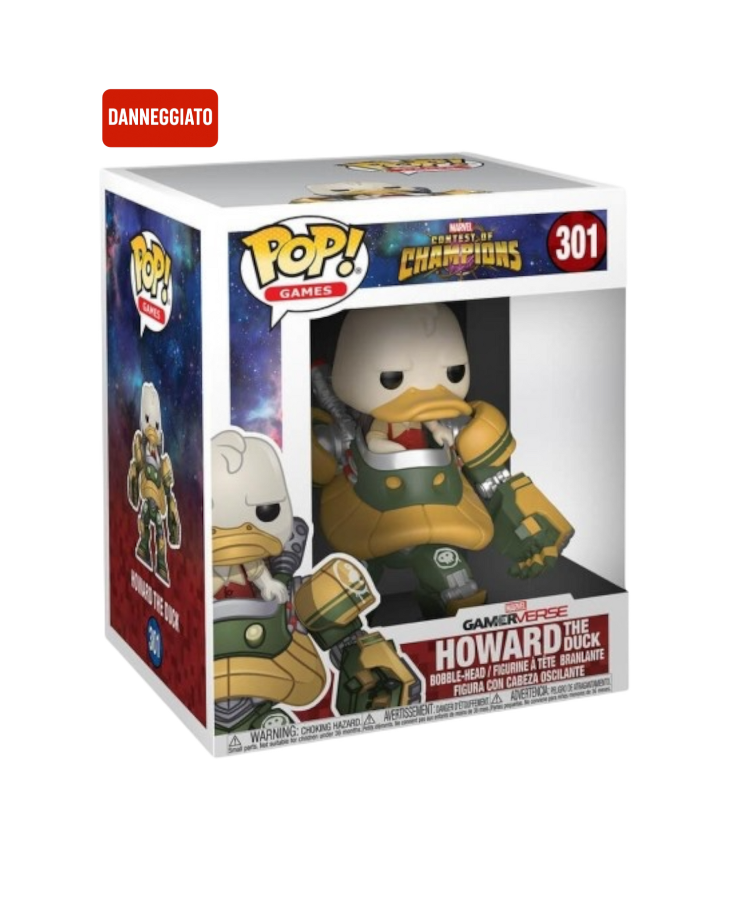 Funko Pop! 301 Howard the Duck (Scatola danneggiata)
