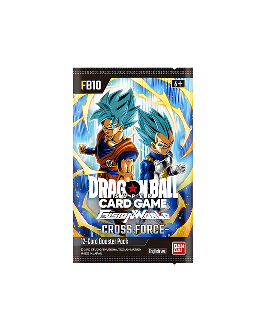 Dragon Ball Super FB10 “Cross Force” Box | English (Pre-Order)