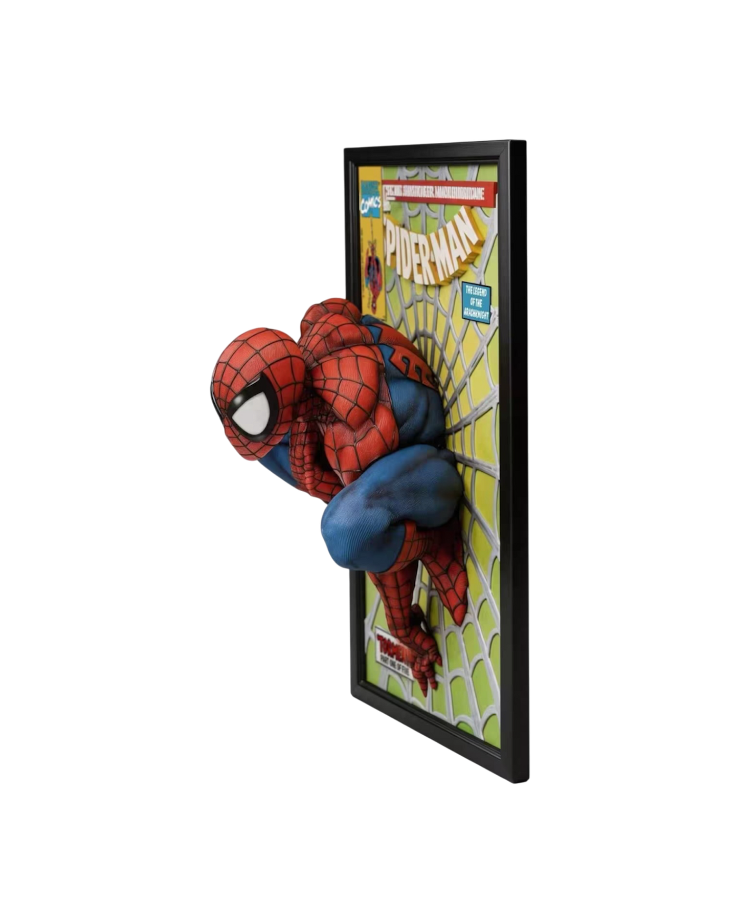 Statua Spider-Man comic cover 3D Wall Art | 3209 Studio | Resin statue (Pre-Order)