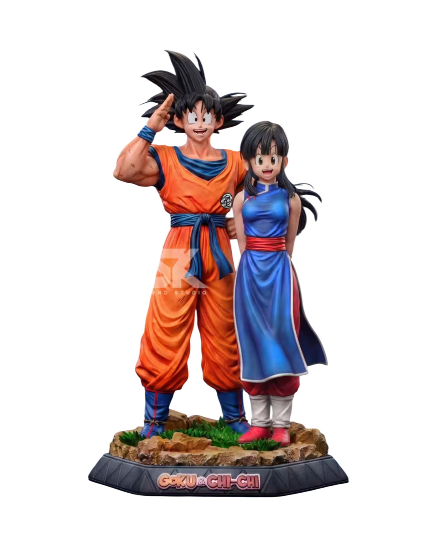 Statua Goku x Chi Chi | Sky End Studio | Resin statue (Pre-Order)