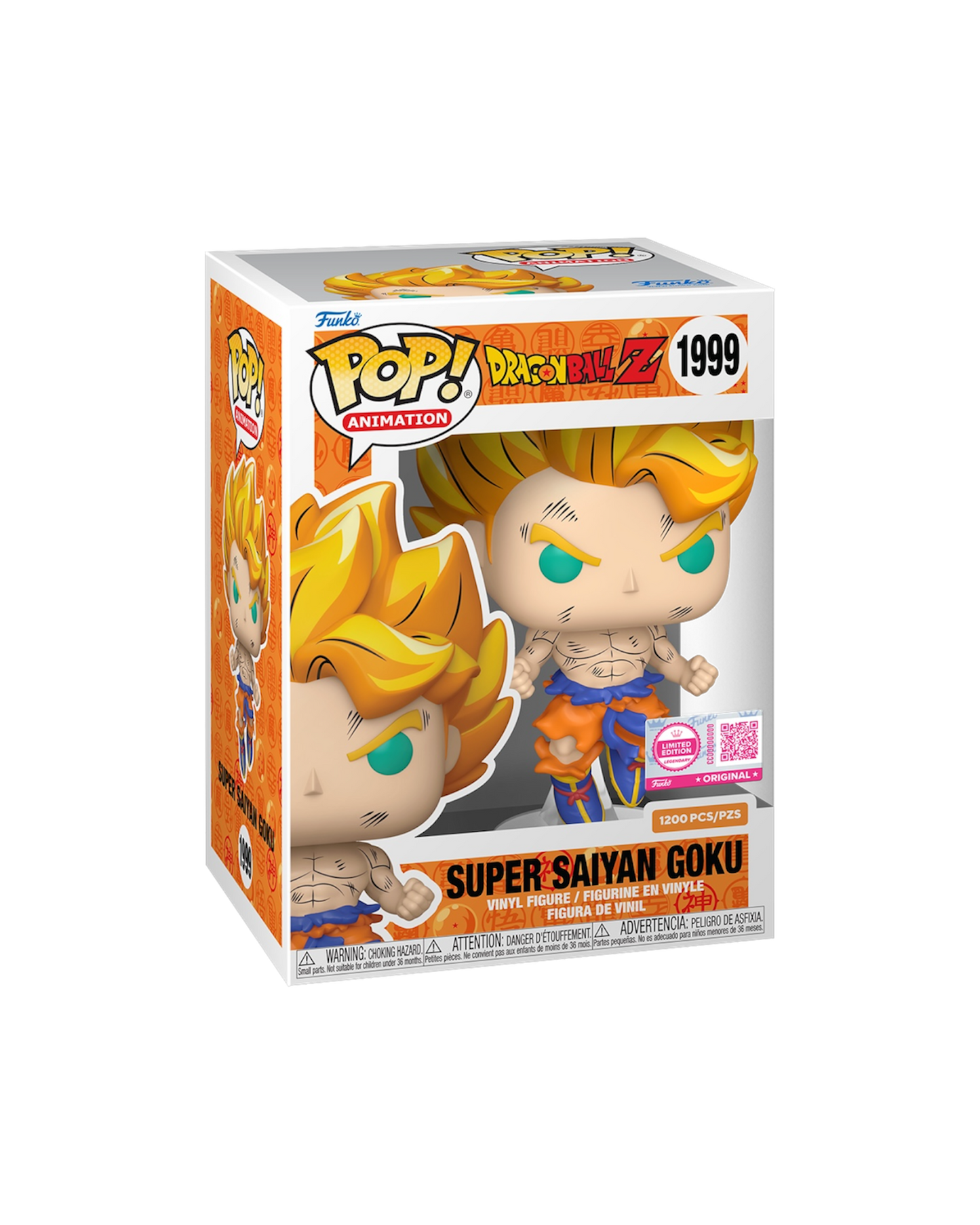 Funko Pop! 1999 Super Saiyan Goku | Legendary Edition_1200 pcs