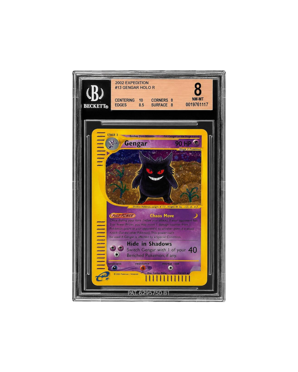 Beckett 8 | 2002 Expedition #13 Gengar holo R | ENG