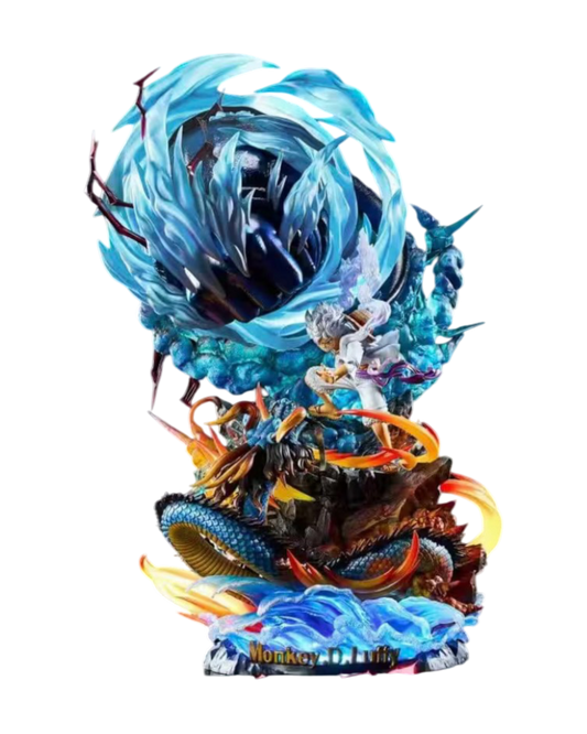 Statua Nika Luffy vs Kaido Dragon | Light Year Studio | Licensed resin statue (Pre-Order)