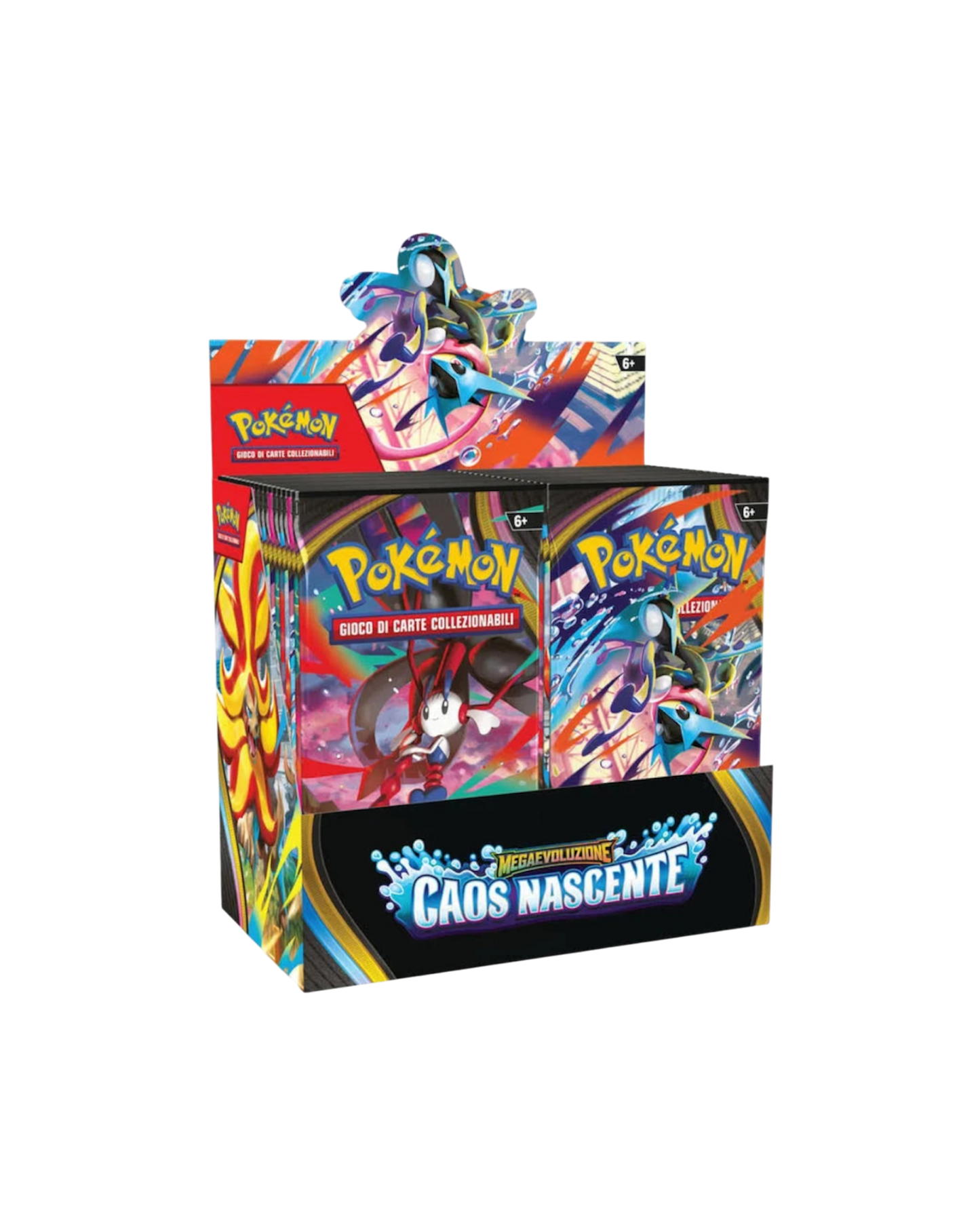 Pokémon Display 36 buste | Megaevoluzione “Caos Nascente” | Italiano