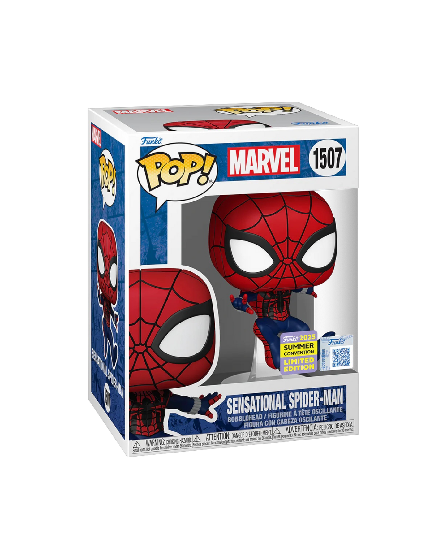 Funko Pop! 1507 Sensational Spider-Man | Summer Convention 2025 | Special Edition