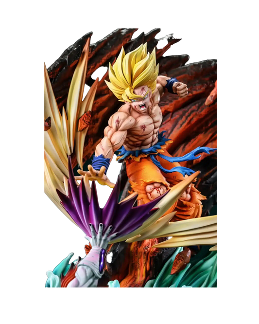 Statua Super Saiyan Goku vs Frieza | JMY Studio First | Resin Statue (Pre-Order)