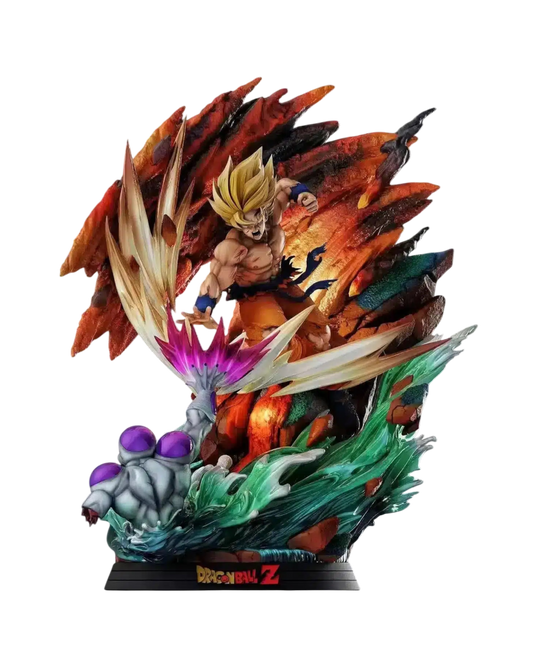 Statua Super Saiyan Goku vs Frieza | JMY Studio First | Resin Statue (Pre-Order)