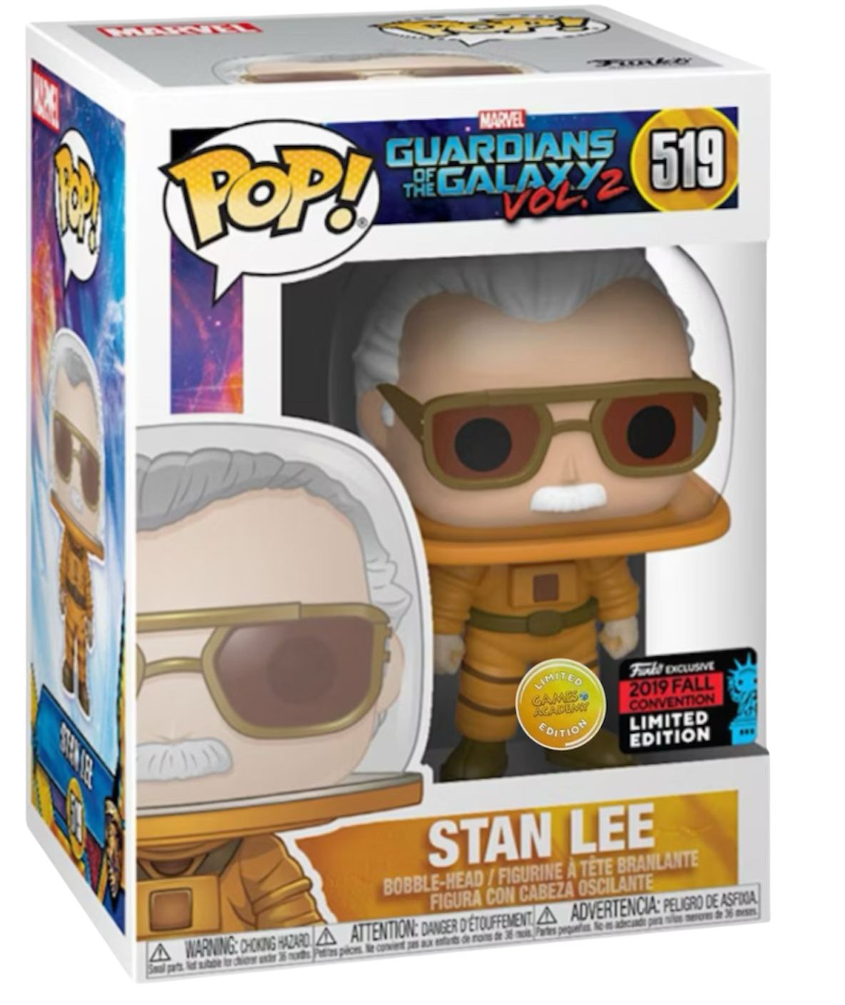 Funko Pop! 519 Stan Lee | Games Academy Fall Convention 2019