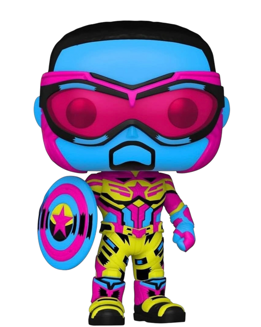 Funko Pop! 987 Captain America | Special Edition Black Light