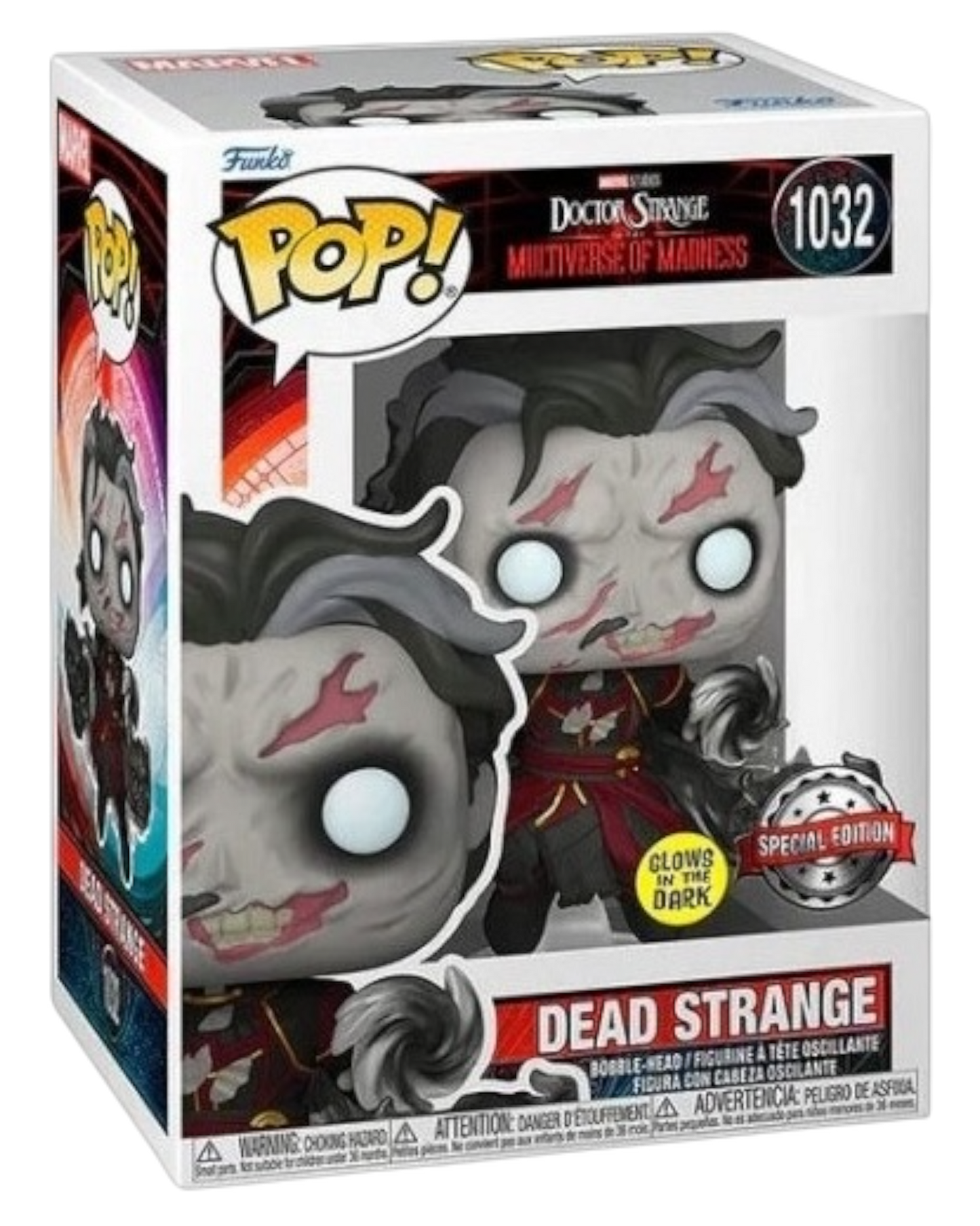 Funko Pop! 1032 Dead Strange | Special Edition Glows in the Dark