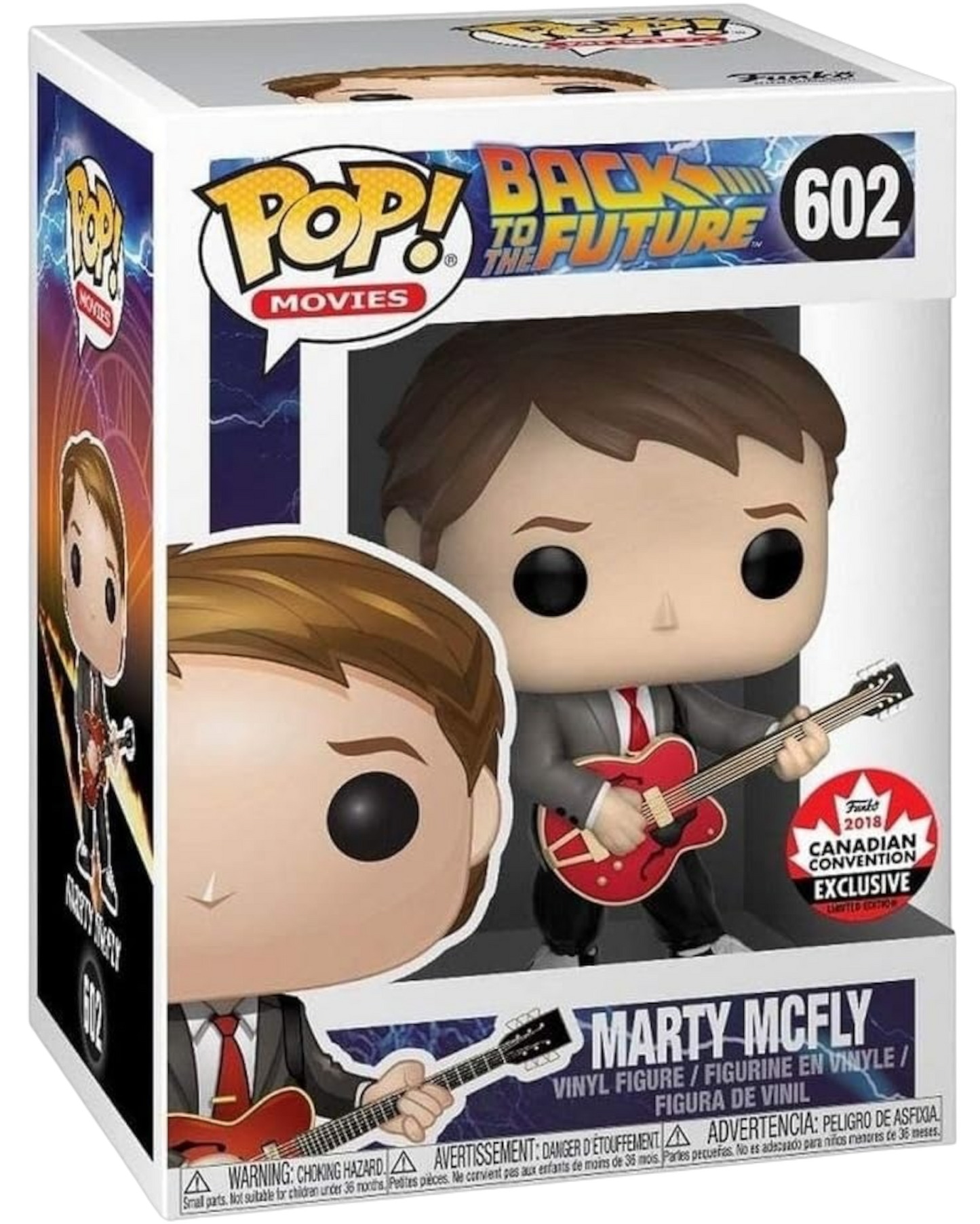 Funko Pop! 603 Marty Mcfly – Canadian Convention Exclusive 2018 (Scatola danneggiata)