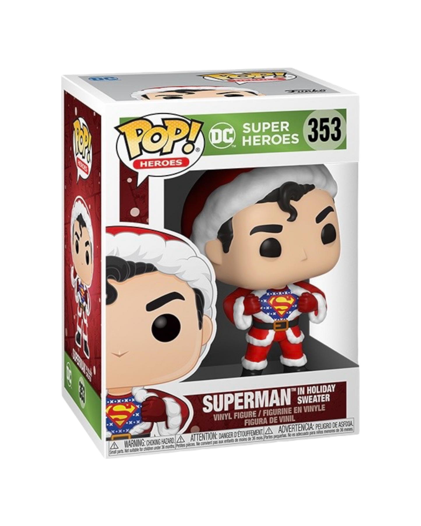 Funko Pop! 353 Superman in holiday sweater