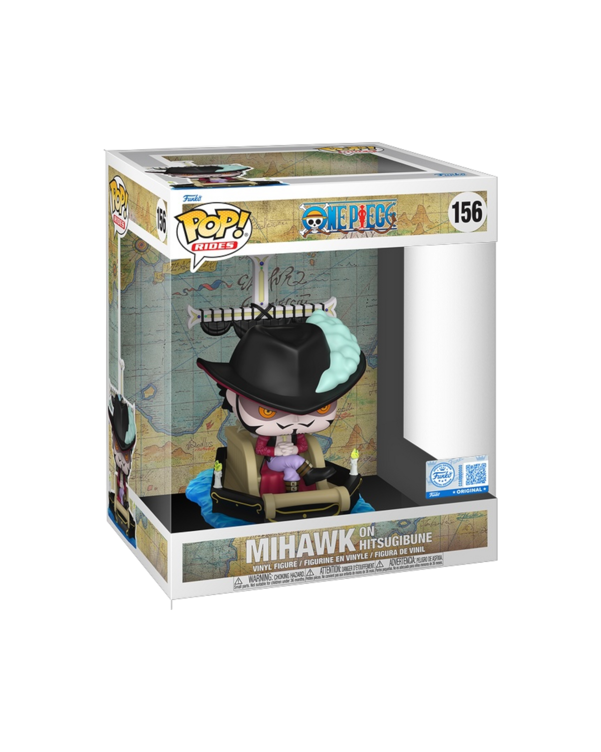 Funko Pop! Deluxe 156 Mihawk on Hitsugibune | Special edition (Pre-Order)