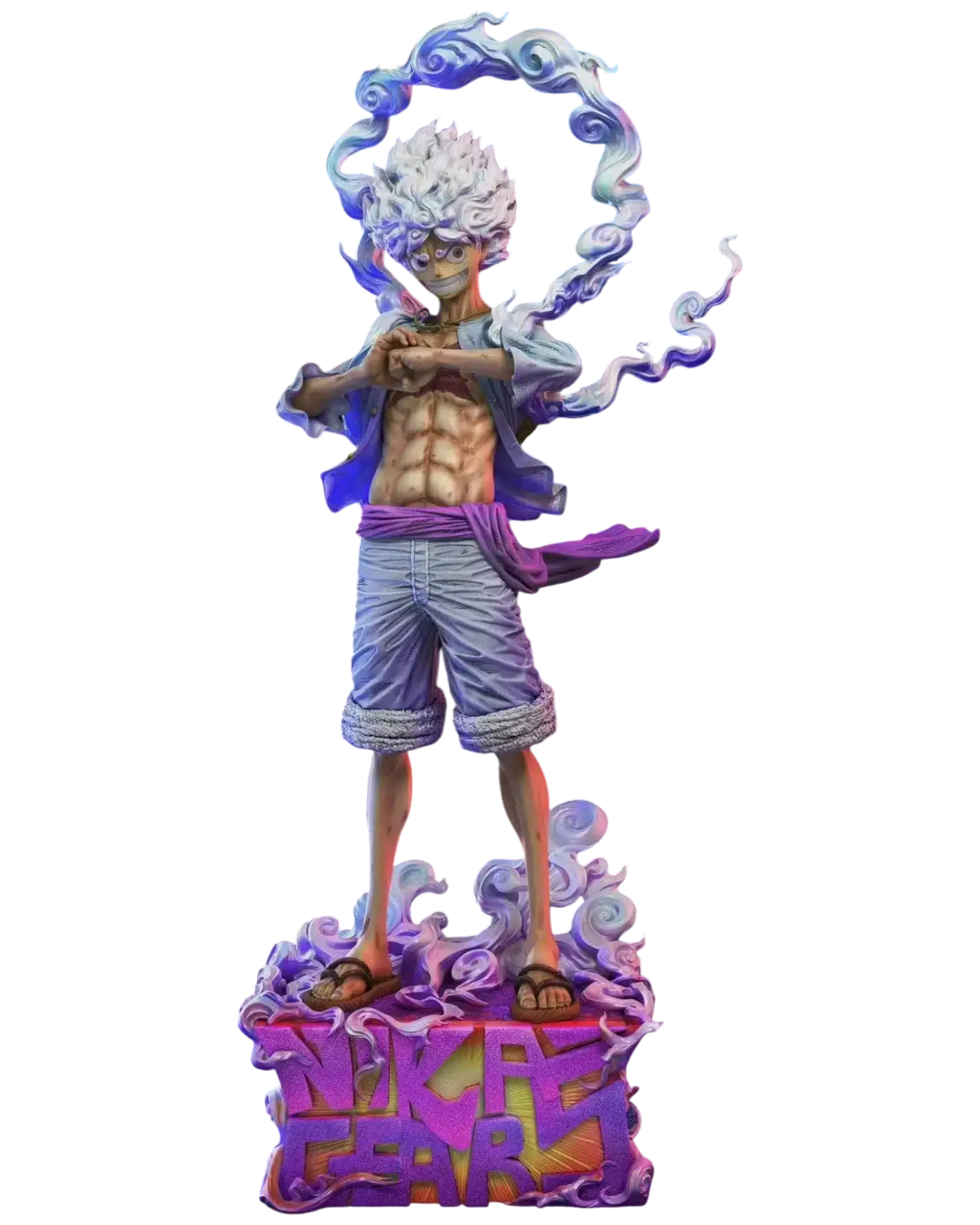 Statua One Piece Nika Luffy V2 | Super Bomb x Initial Aspiration Studio | Scale 1:1 & 1:2 (Pre-Order)