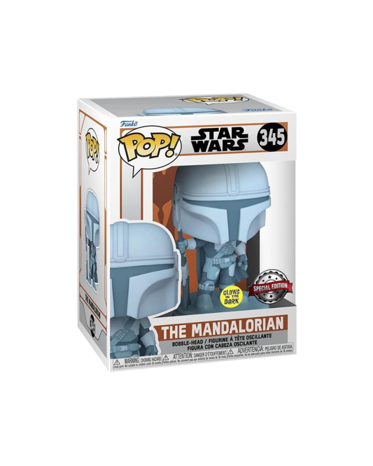 Funko Pop! 345 The Mandalorian | Special Edition | Glows in the dark