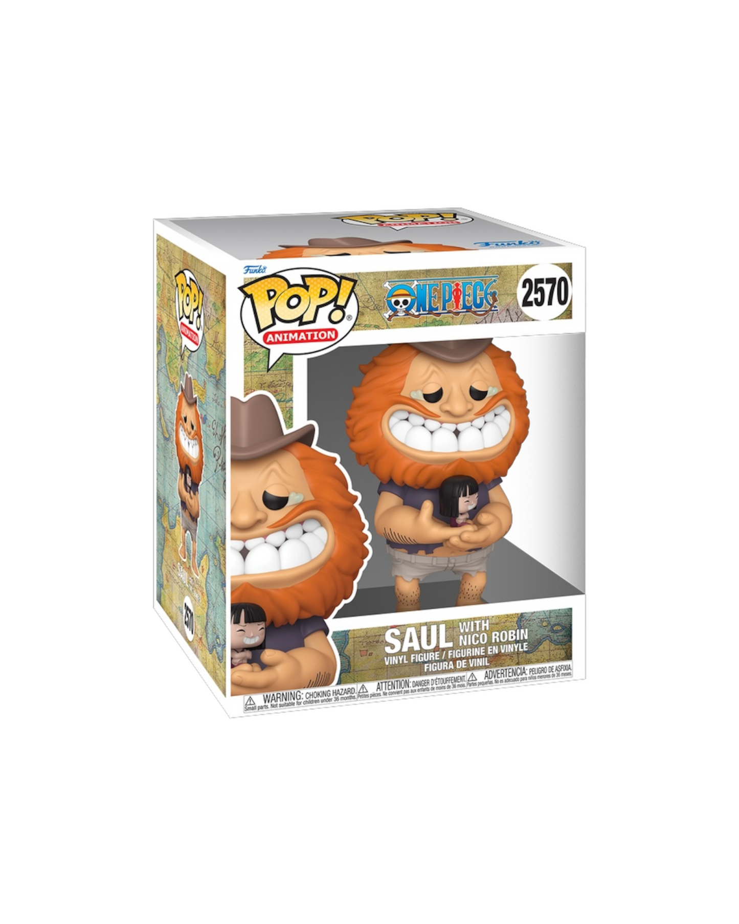 Funko Pop! Super 2570 Saul with Nico Robin (Pre-Order)