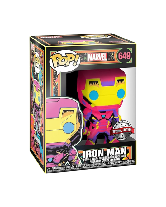 Funko Pop! 649 Iron Man | Special edition | Black light