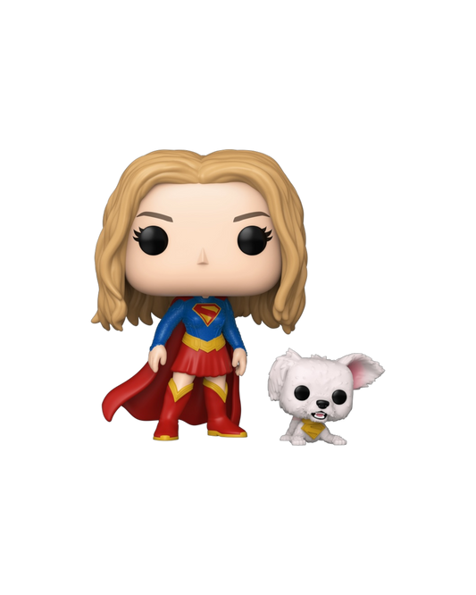 Funko Pop! 633 Super Girl with puppy Krypto (Pre-Order)