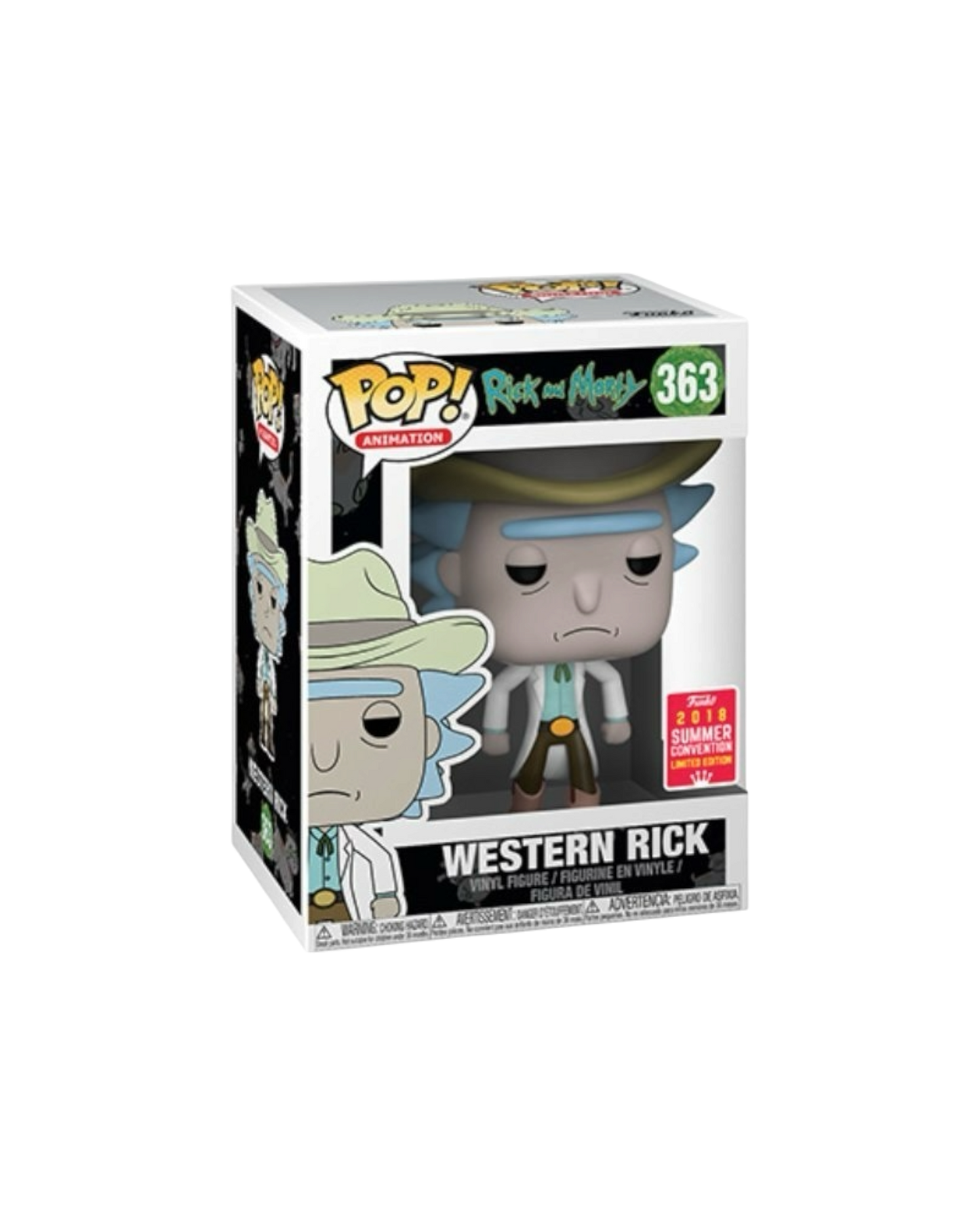 Funko Pop! 363 Western Rick | Summer Convention 2018