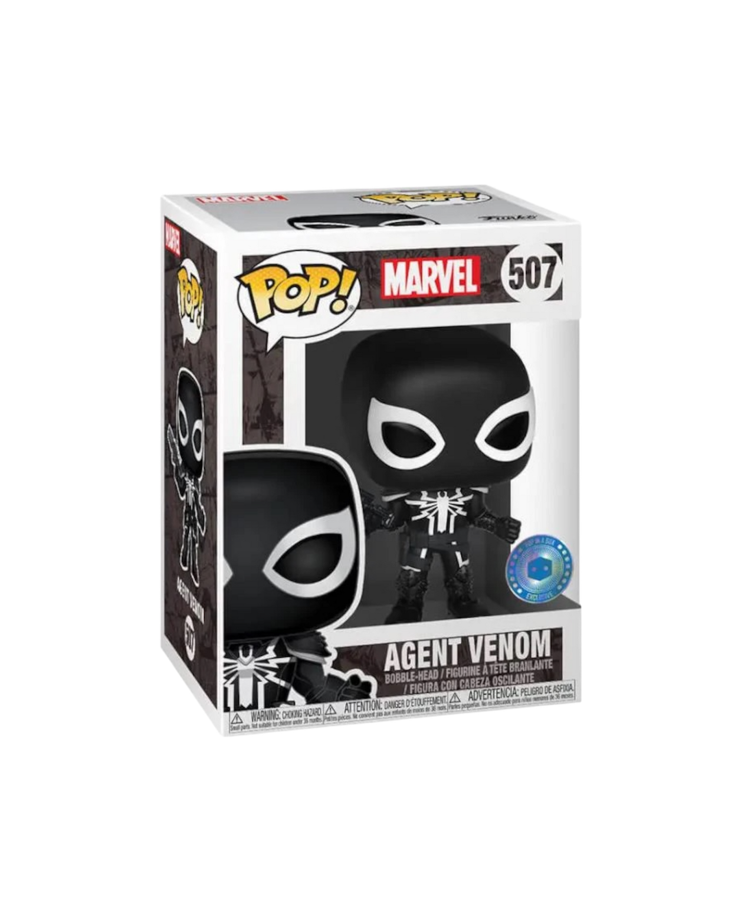 Funko Pop! 507 Agent Venom | Pop in a box
