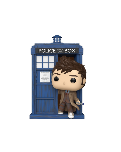 Funko Pop! Riders Deluxe 318 Tardis with Tenth Doctor (Pre-Order)