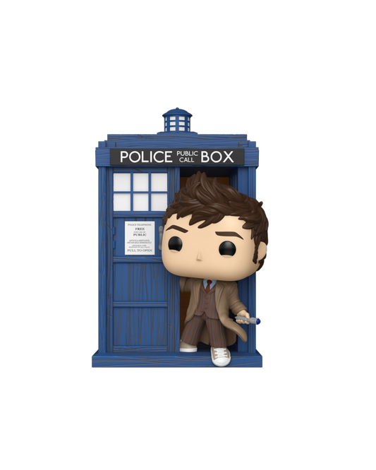 Funko Pop! Riders Deluxe 318 Tardis with Tenth Doctor (Pre-Order)
