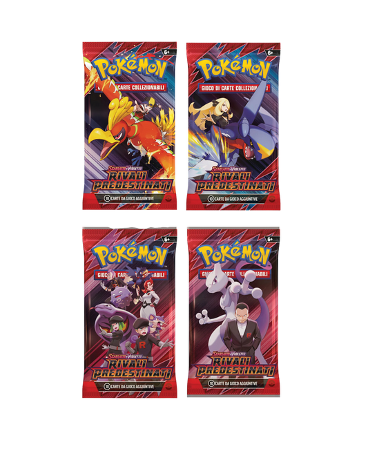 Pokémon bustina Scarlatto e Violetto “Rivali Predestinati” | Italiano