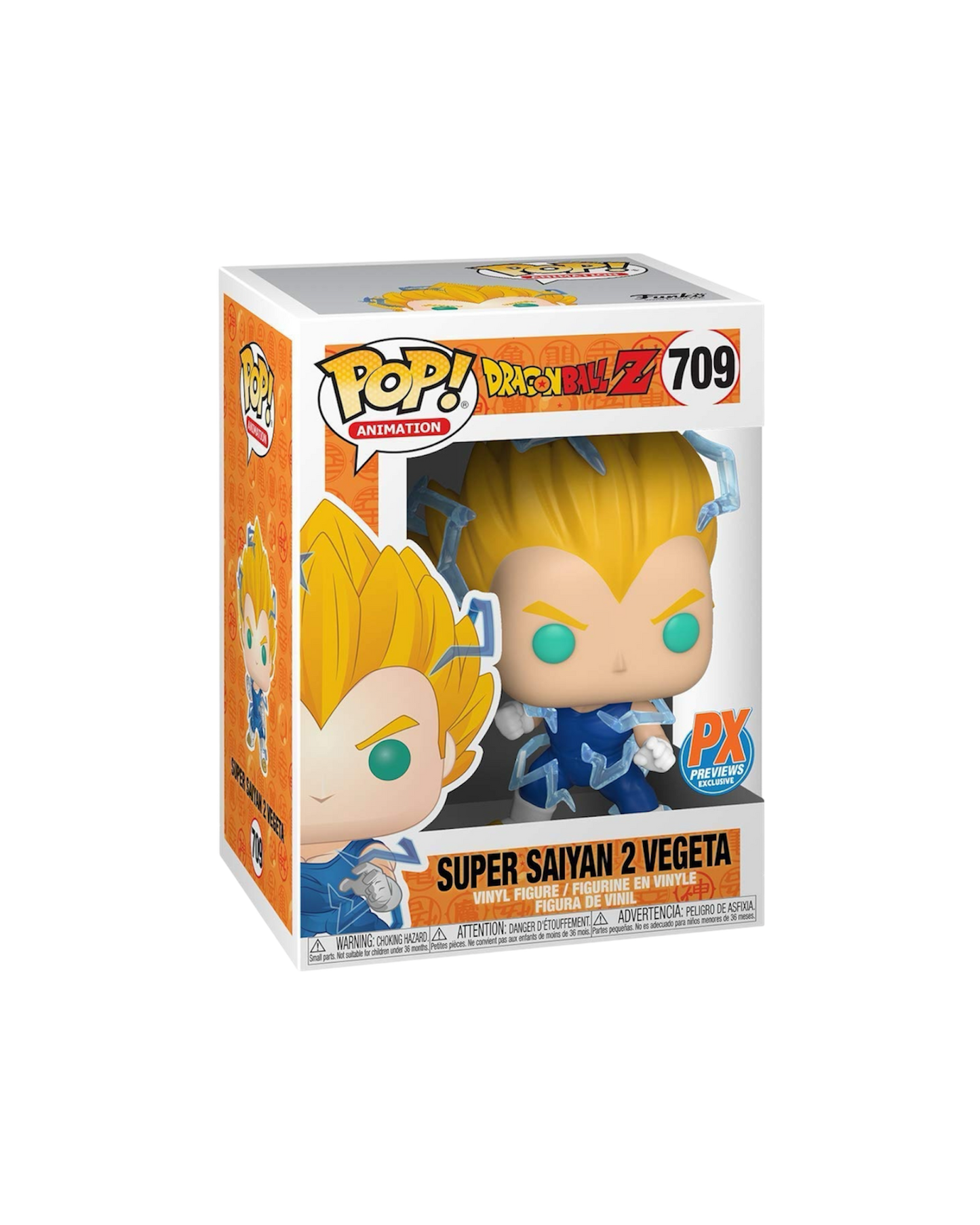 Funko Pop! 709 Super Saiyan 2 Vegeta | PX Previews