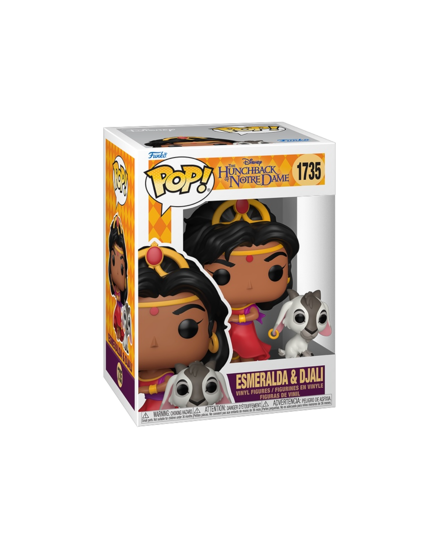Funko Pop! 1735 Esmeralda & Djali (Pre-Order)