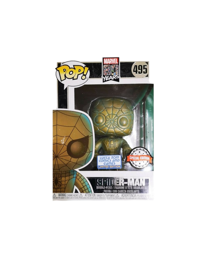 Funko Pop! 495 Spider-Man | Lucca Comics 2019 | Special edition 80th