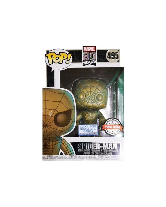 Funko Pop! 495 Spider-Man | Lucca Comics 2019 | Special edition 80th