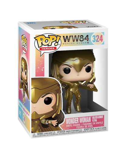 Funko Pop! 324 Wonder Woman Golden Armor Flying