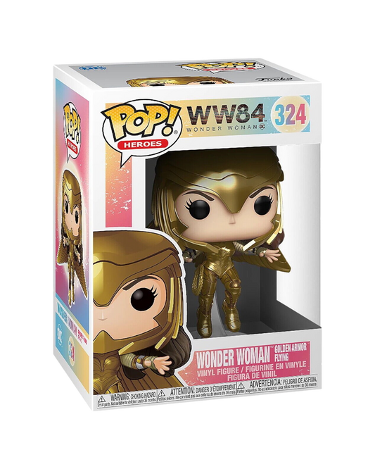 Funko Pop! 324 Wonder Woman Golden Armor Flying