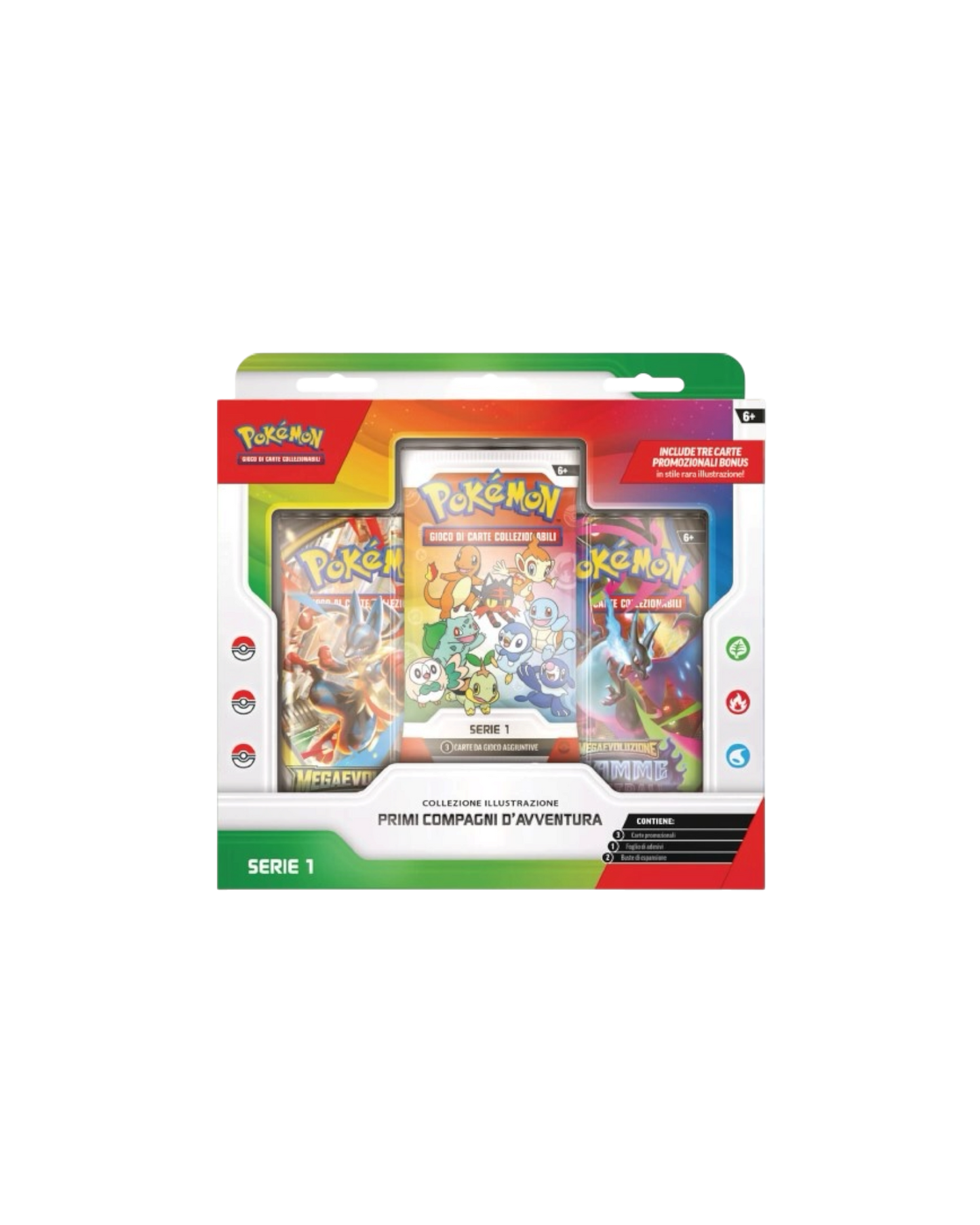Pokémon Collezione Illustrazione “Primi compagni di avventura” | Italiano