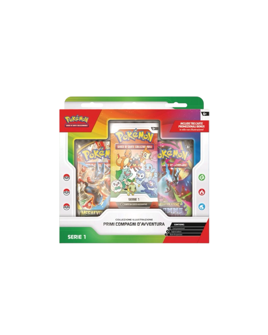Pokémon Collezione Illustrazione “Primi compagni di avventura” | Italiano
