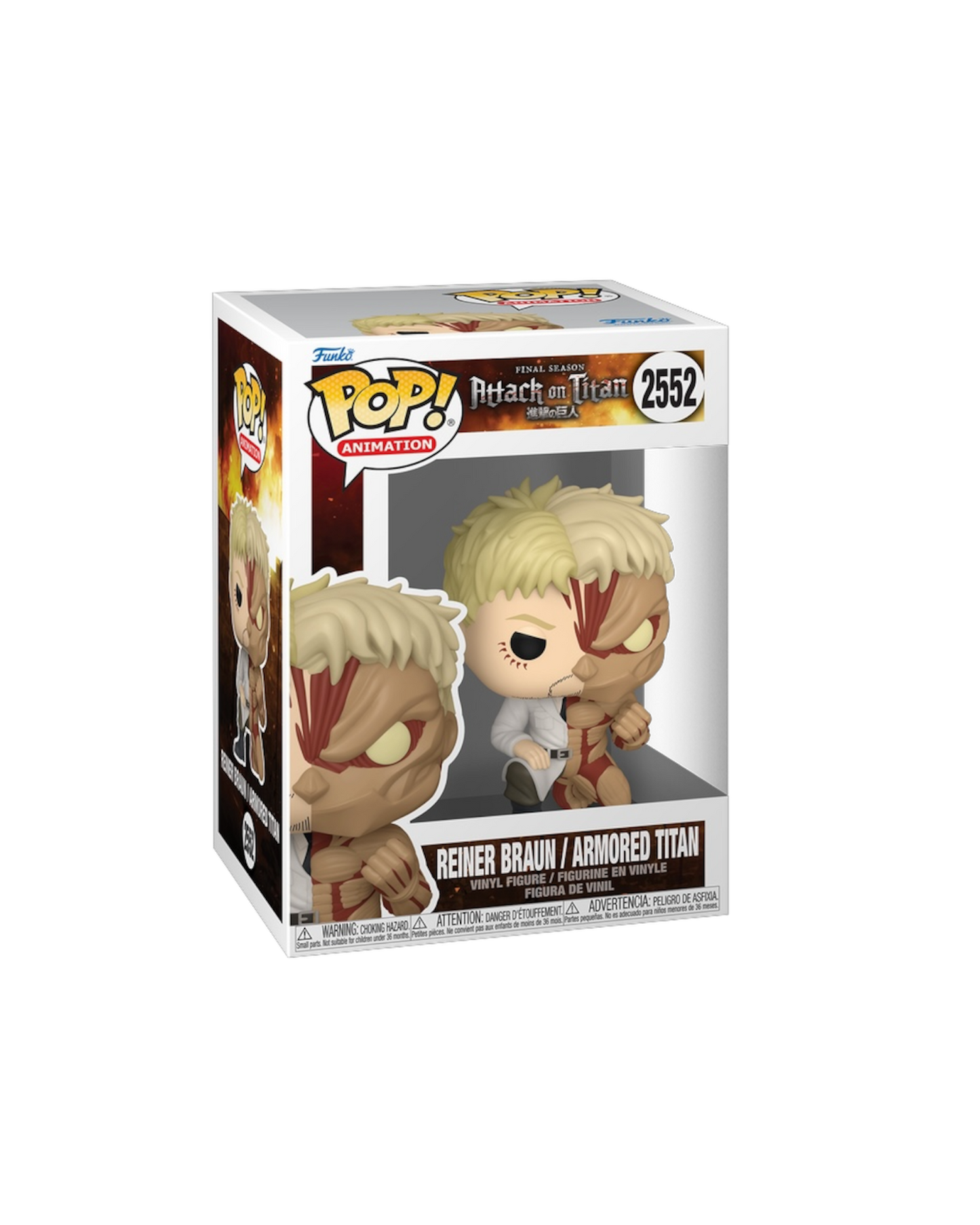 Funko Pop! 2552 Reiner Braun / Armored Titan (Pre-Order)