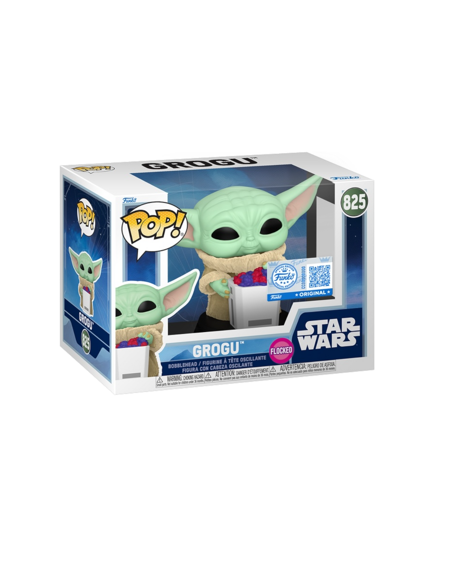 Funko Pop! 825 Grogu | Special edition | Flocked (Pre-Order)