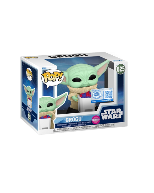 Funko Pop! 825 Grogu | Special edition | Flocked (Pre-Order)