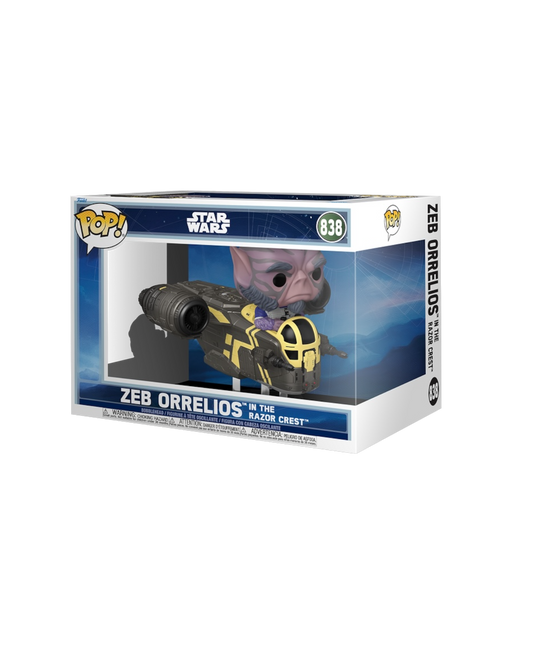 Funko Pop! Riders 838 Zeb Orrelios in the Razor Crest (Pre-Order)