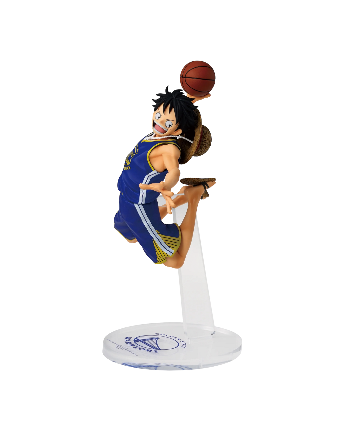 Figure NBA Master Stars Piece The Monkey D. Luffy Golden State Warriors | Banpresto (Pre-Order)