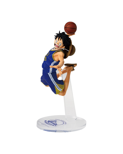 Figure NBA Master Stars Piece The Monkey D. Luffy Golden State Warriors | Banpresto (Pre-Order)