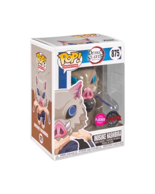Funko Pop! 875 Inosuke Hashibira | Flocked | Special edition