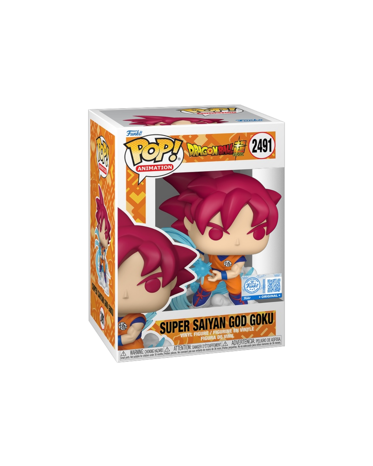 Funko Pop! 2491 Super Saiyan God Goku | Special edition (Pre-Order)