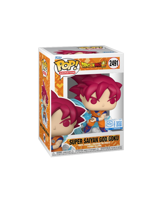 Funko Pop! 2491 Super Saiyan God Goku | Special edition (Pre-Order)