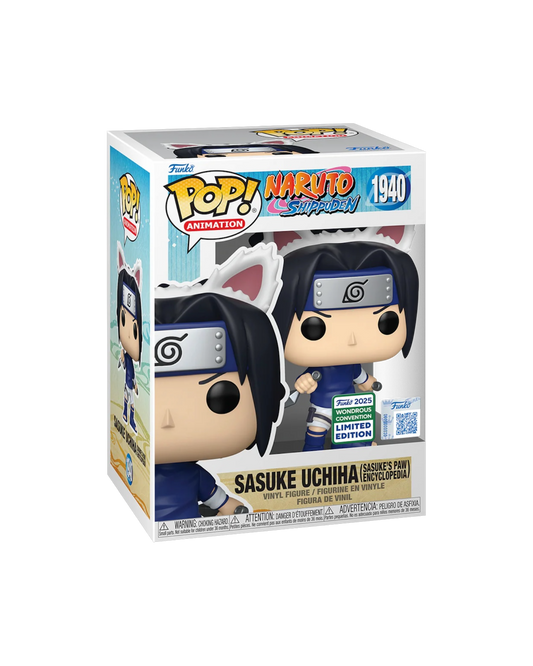 Funko Pop! 1940 Sasuke Uchiha (Sasuke’s Paw Encyclopedia) | Special Edition