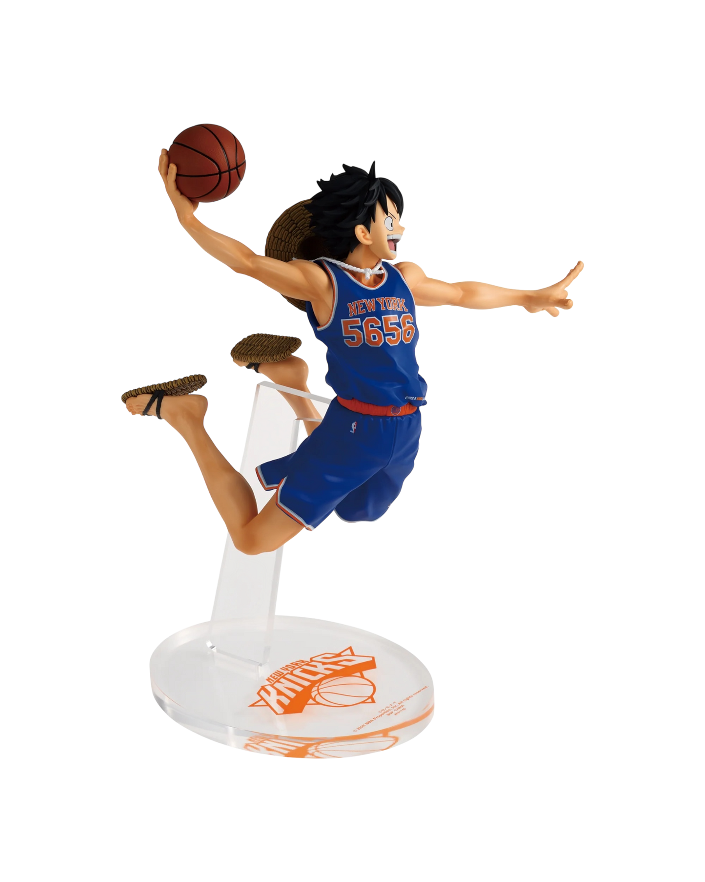Figure NBA Master Stars Piece The Monkey D. Luffy New York Knicks | Banpresto (Pre-Order)