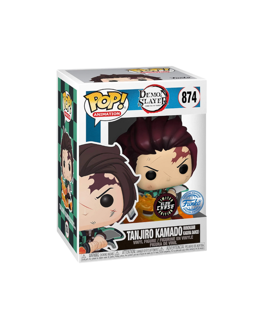 Funko Pop! 874 Tanjiro Kamado (hinokami kagura dance) | Glow Chase | Funko Special
